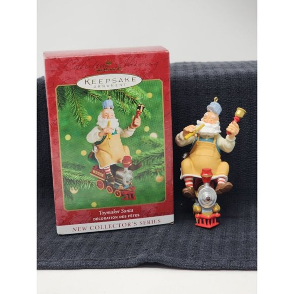 2000 Hallmark Keepsake Toymaker Sandta Christmas‎ Ornament